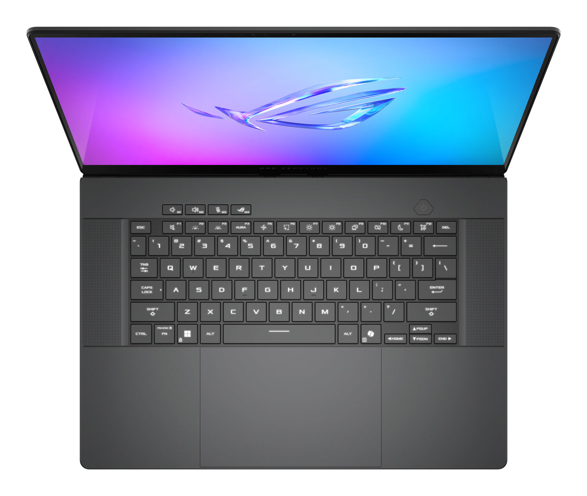 ASUS ROG Zephyrus G16 GA605KM-QR003W AMD Ryzen AI 7 350 Laptop 40,6 cm (16") WQXGA 16 GB LPDDR5x-SDRAM 1 TB SSD NVIDIA GeForce RTX 5060 Wi-Fi 7 (802.11be) Windows 11 Home Grau QWERTZ Deutsch