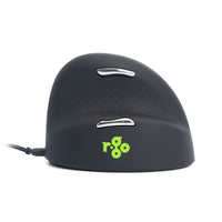 R-Go Tools Souris ergonomique R-Go HE Break avec logiciel de pause, grande (longueur de la main ≥ 185 mm), pour droitiers, filaire, noire