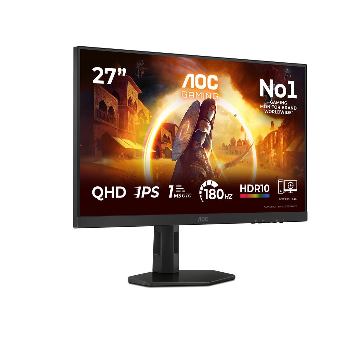 AOC G4 Q27G4XF Computerbildschirm 68,6 cm (27") 2560 x 1440 Pixel Quad HD LED Schwarz, Grau