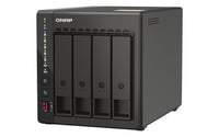 QNAP QVP-41C NAS & Speicherserver Tower Intel® Celeron® J6412 8 GB DDR4 0 TB Schwarz