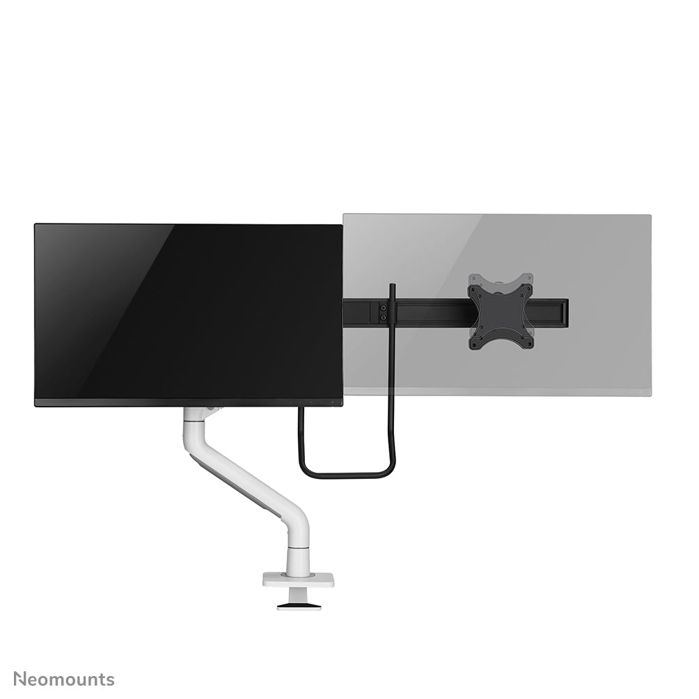 Neomounts DS75S-950WH2 Monitorarm 17-32" - Gasfeder - Topfix - 180°-Stopp