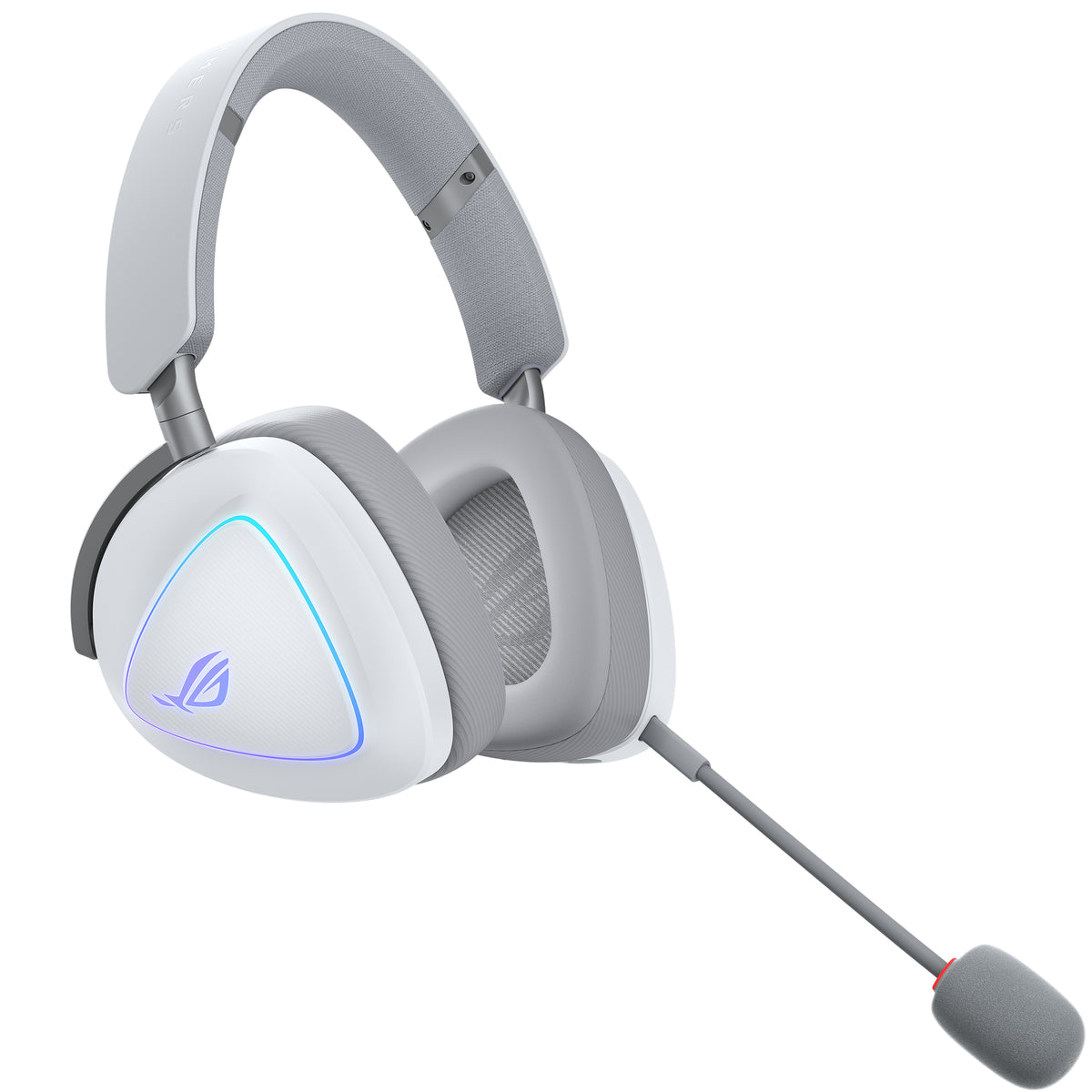 ASUS ROG Delta II Kopfhörer Verkabelt & Kabellos Kopfband Gaming USB Typ-C Bluetooth Weiß