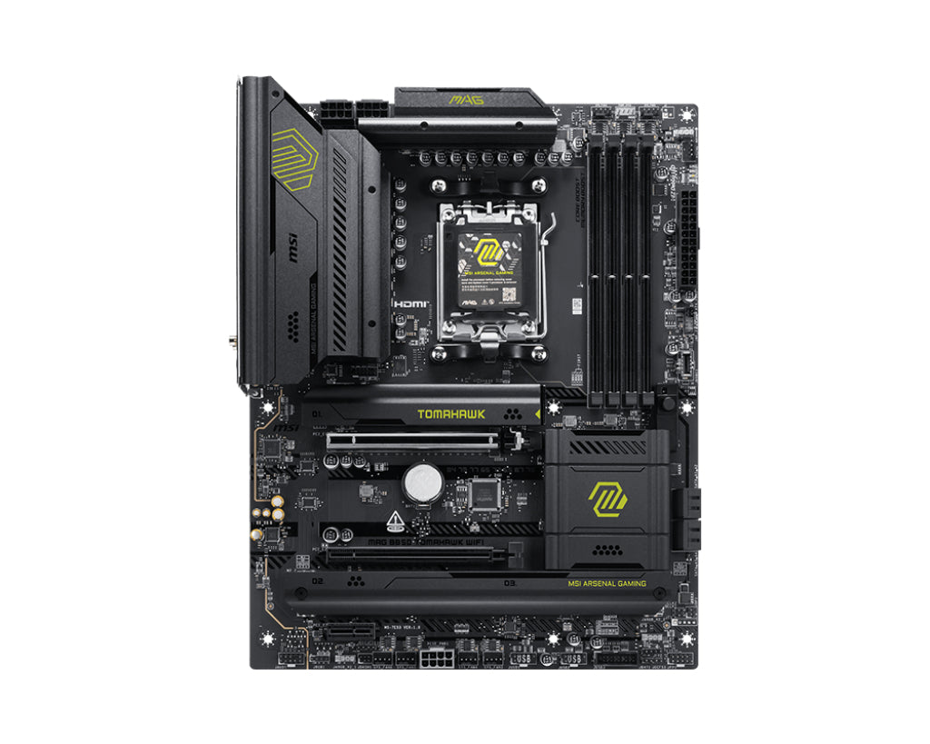 MSI MAG B850 TOMAHAWK WIFI Motherboard AMD B850 Sockel AM5 ATX