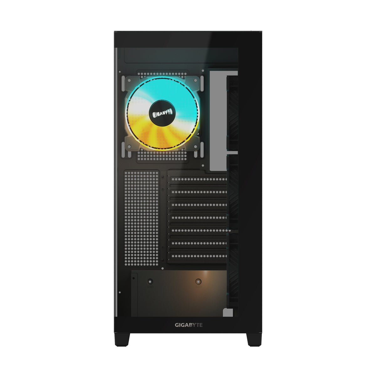 GIGABYTE C500 PANORAMIC STEALTH Midi-Tour Noir