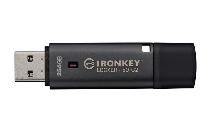 Kingston Technology IronKey 256GB Locker Plus 50 G2, FIPS 197, AES-256