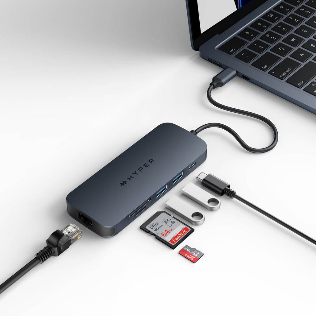 Targus HD4004GL laptop-dockingstation & portreplikator USB Typ-C Blau