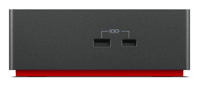 Lenovo 40AY0135US laptop-dockingstation & portreplikator Kabelgebunden USB 3.2 Gen 2 (3.1 Gen 2) Type-C Schwarz