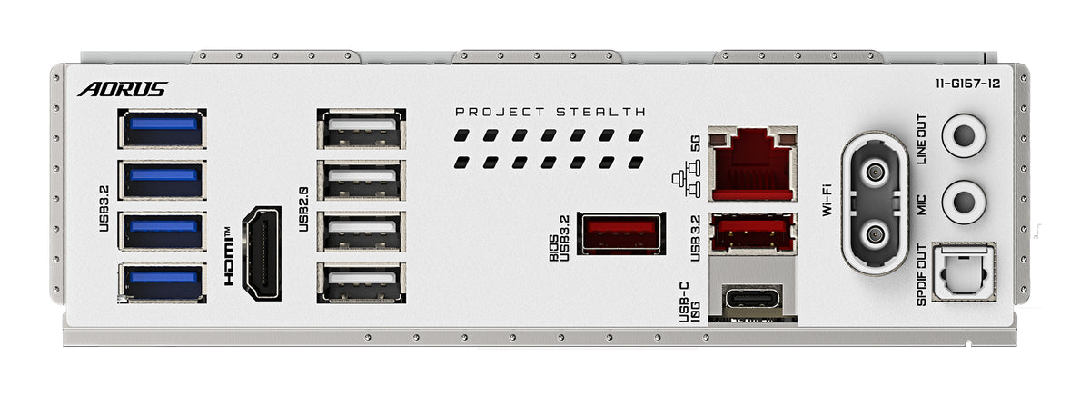 GIGABYTE B850 AORUS STEALTH ICE Mainboard – Unterstützt AMD Ryzen 9000 Serie CPUs, digitales 14+2+2 Phasen VRM, bis zu 8200 MHz DDR5 (OC), 2 x PCIe 5.0 + 2 x PCIe 4.0 M.2, Wi-Fi 7, 5 GbE LAN, USB 3.2 Gen 2
