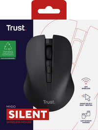 Trust Mydo Maus Büro Beidhändig RF Wireless Optisch 1800 DPI