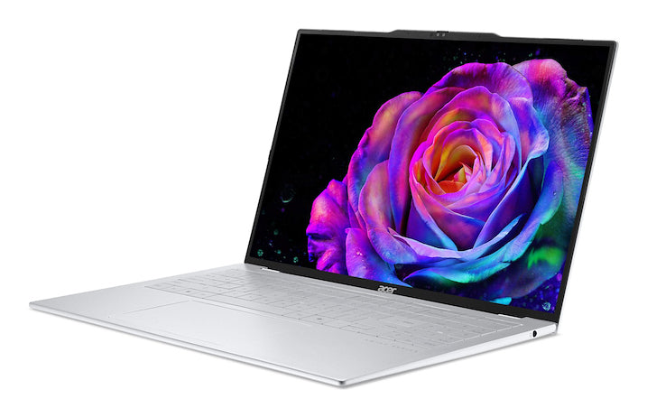 Acer Swift Air 16 OLED SFA16-61M-R4WH Copilot+ PC AMD Ryzen AI 7 350 Laptop 40,6 cm (16") WUXGA 32 GB DDR5-SDRAM 1 TB SSD Wi-Fi 6 (802.11ax) Windows 11 Home Silber