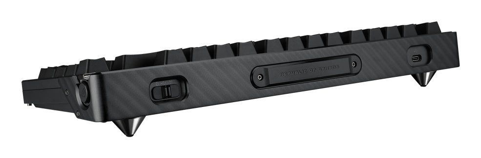 ASUS ROG Azoth Extreme Tastatur Gaming USB + RF Wireless + Bluetooth QWERTZ Französisch Schwarz