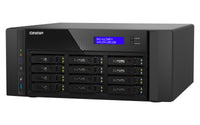 QNAP QAI-h1290FX NAS Tower EPYC 7302P 128 GB DDR4 0 TB QuTS hero Schwarz
