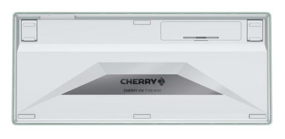 CHERRY KW 7100 MINI BT Tastatur Universal Bluetooth QWERTY US International Mintfarbe