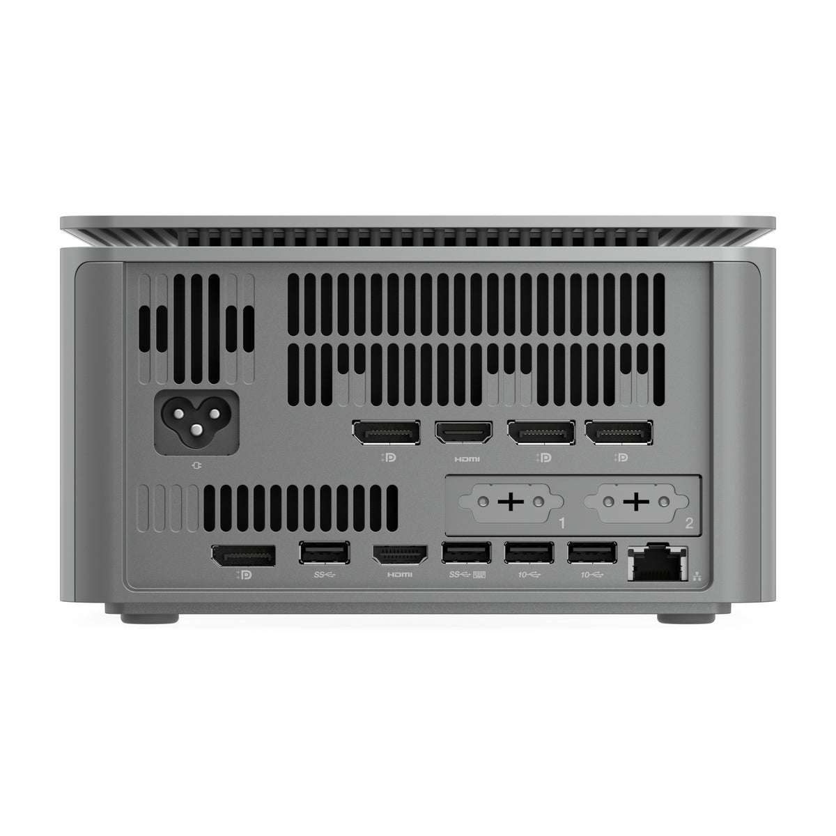 Lenovo ThinkCentre neo Ultra Intel® Core™ i7 i7-14700T 32 GB DDR5-SDRAM 1 TB SSD NVIDIA GeForce RTX 4060 Windows 11 Pro Mini PC Mini-PC Grau