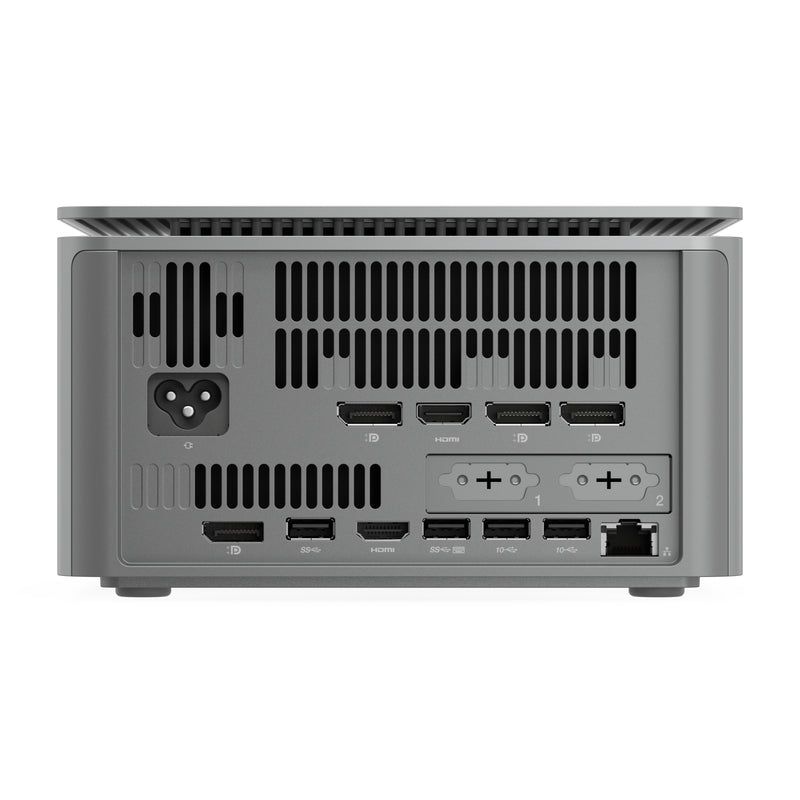 Lenovo ThinkCentre neo Ultra Intel® Core™ i5 i5-14500T 16 GB DDR5-SDRAM 512 GB SSD NVIDIA GeForce RTX 4060 Windows 11 Pro Mini PC Mini-PC Grau