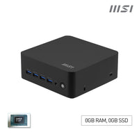 MSI Cubi Z AI 8M-004BEU USFF Noir 8945HS AMD SoC 5,2 GHz Haut-parleurs intégrés
