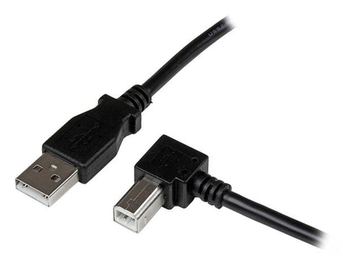 StarTech 2m USB 2.0 A to Right Angle B Cable M/M