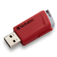Verbatim Store 'n' Click - USB-Stick, USB 3.2 GEN1 - 2x32 GB, Rot/Blau