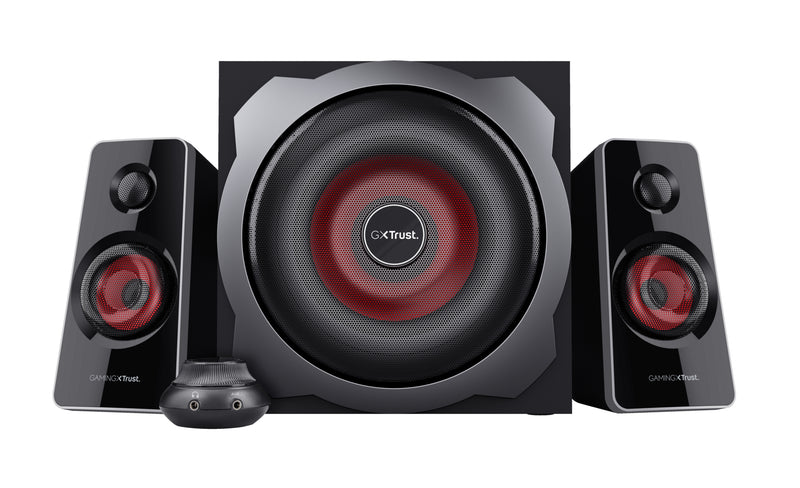 Trust GXT 38 2.1 Lautsprecherset 60 W Universal Schwarz 2.1 Kanäle 15 W