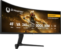iiyama G-MASTER GCB4986DQSNP-B1" 49" Gold VA 1000R 24 Computerbildschirm 124,5 cm (49") 5120 x 1440 Pixel Dual QHD LED Schwarz