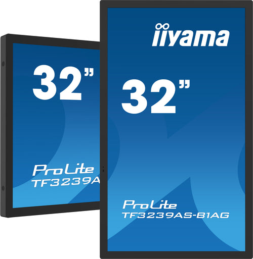 iiyama TF3239AS-B1AG Computerbildschirm 80 cm (31.5") 1920 x 1080 Pixel Full HD LED Touchscreen Schwarz