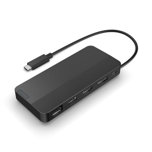 Lenovo 40B90100EU laptop-dockingstation & portreplikator Kabelgebunden USB 3.2 Gen 1 (3.1 Gen 1) Type-C Schwarz
