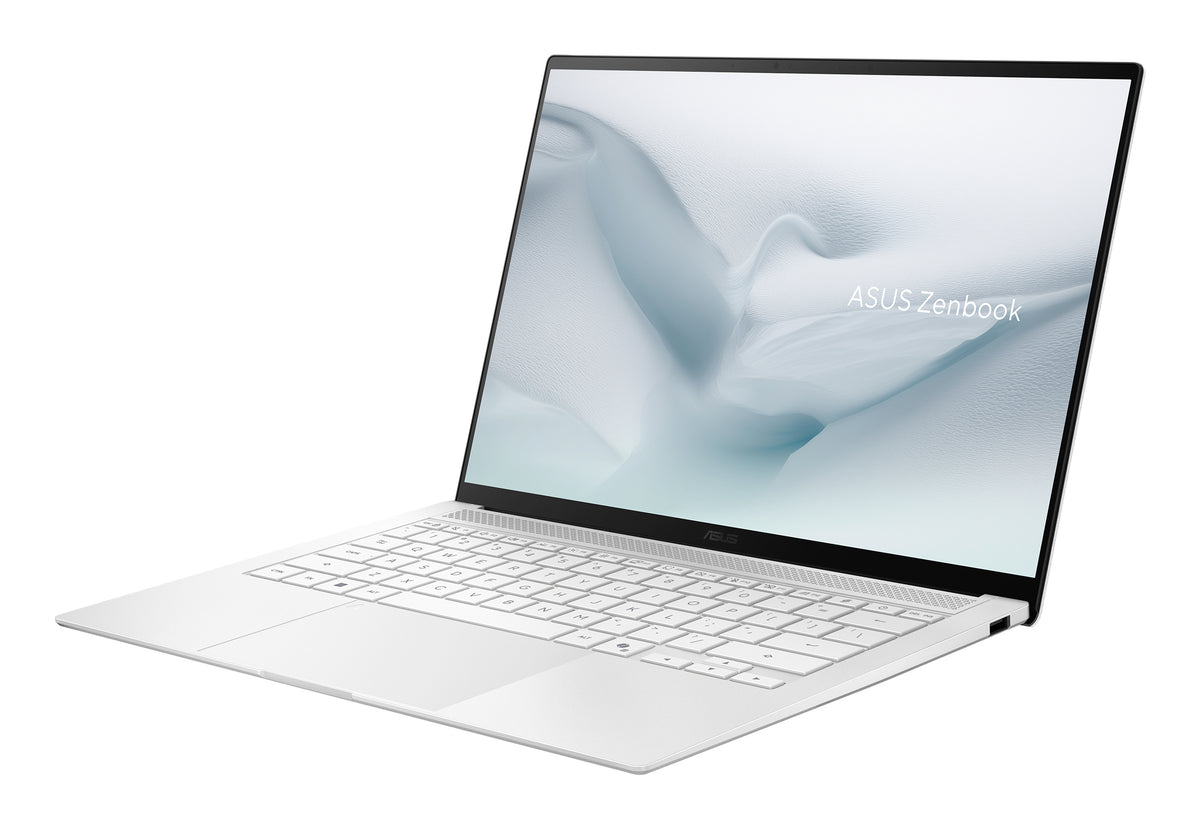 ASUS Zenbook S14 UX5406AA-SU173W Copilot+ PC Intel Core Ultra 9 386H Laptop 35,6 cm (14") Touchscreen 3K 32 GB LPDDR5x-SDRAM 1 TB SSD Wi-Fi 7 (802.11be) Windows 11 Home Spanisch Weiß