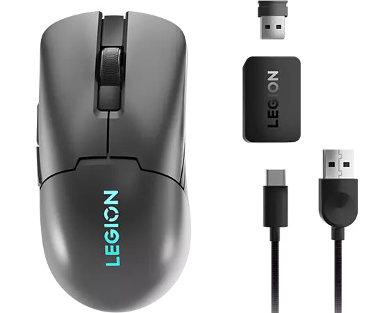 Lenovo M600s Maus Gaming Beidhändig RF Wireless + Bluetooth + USB Type-C Optisch 19000 DPI