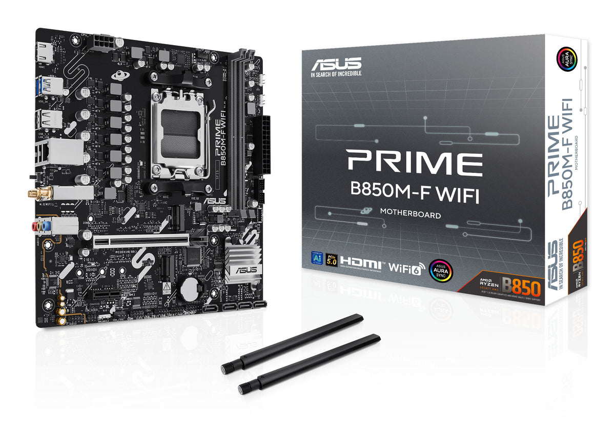 ASUS PRIME B850M-F WIFI AMD B850 Sockel AM5 micro ATX