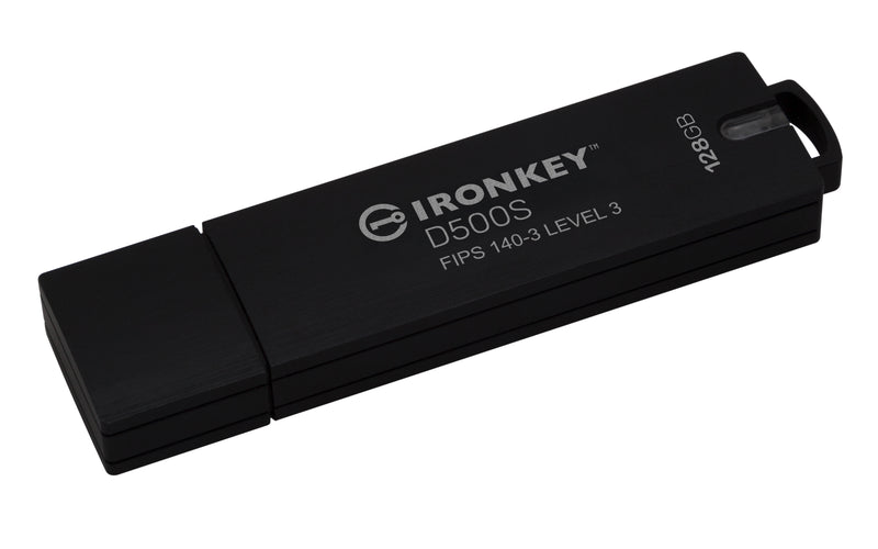 Kingston Technology IronKey 128GB D500S FIPS 140-3 Lvl 3 AES-256