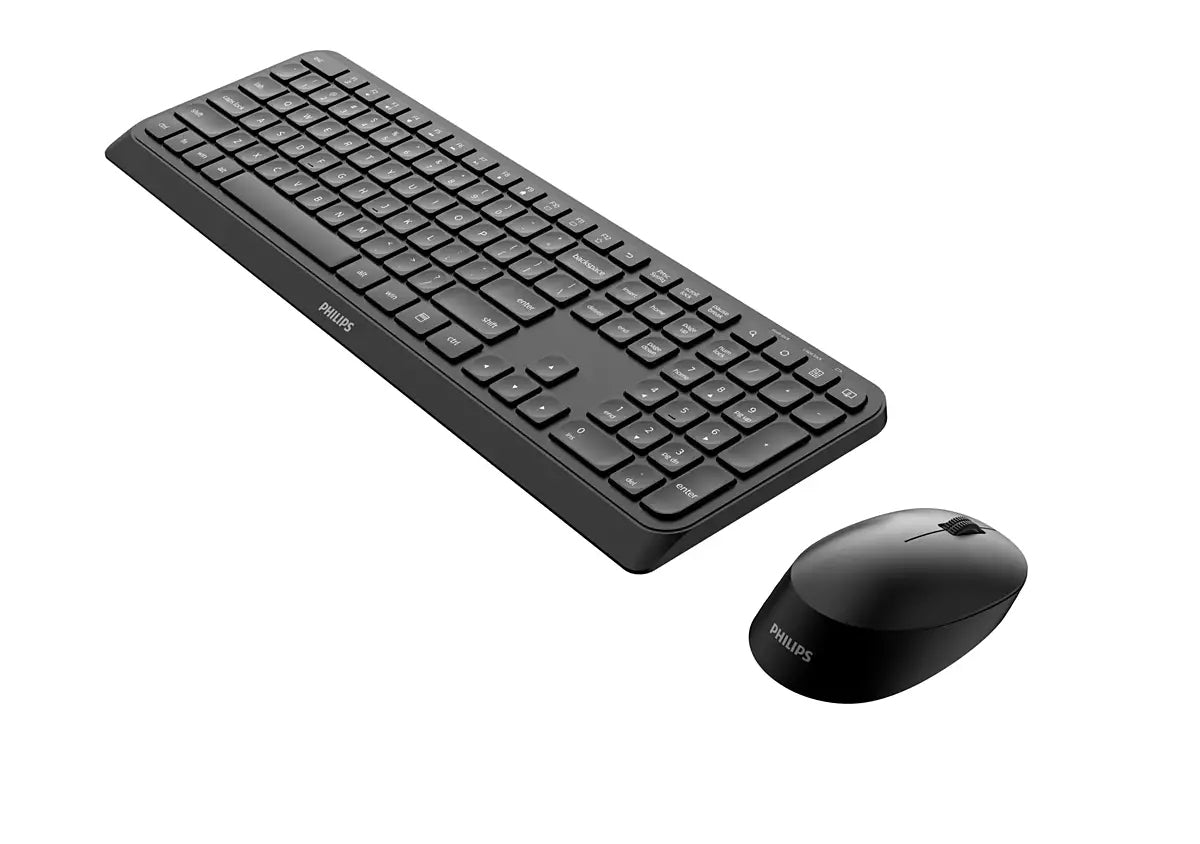 Philips 3000 series SPT6307B/31 Tastatur Maus enthalten Universal RF Wireless QWERTY Englisch Schwarz