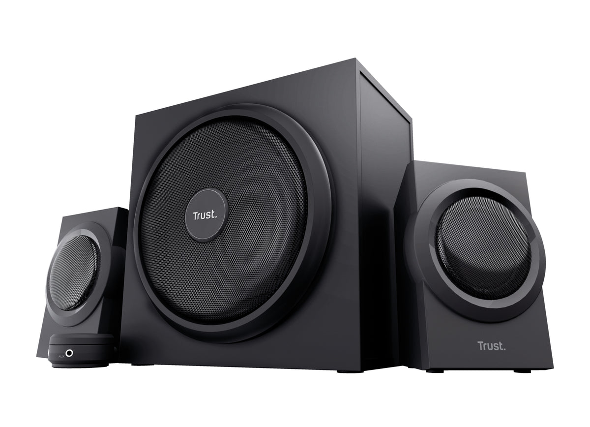 Trust Yuri Lautsprecherset 60 W Universal Schwarz 2.1 Kanäle 1-Weg 15 W