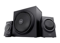 Trust Yuri Lautsprecherset 60 W Universal Schwarz 2.1 Kanäle 1-Weg 15 W