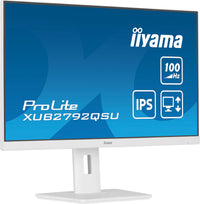 iiyama ProLite XUB2792QSU-W6 Computerbildschirm 68,6 cm (27") 2560 x 1440 Pixel Quad HD LED Weiß