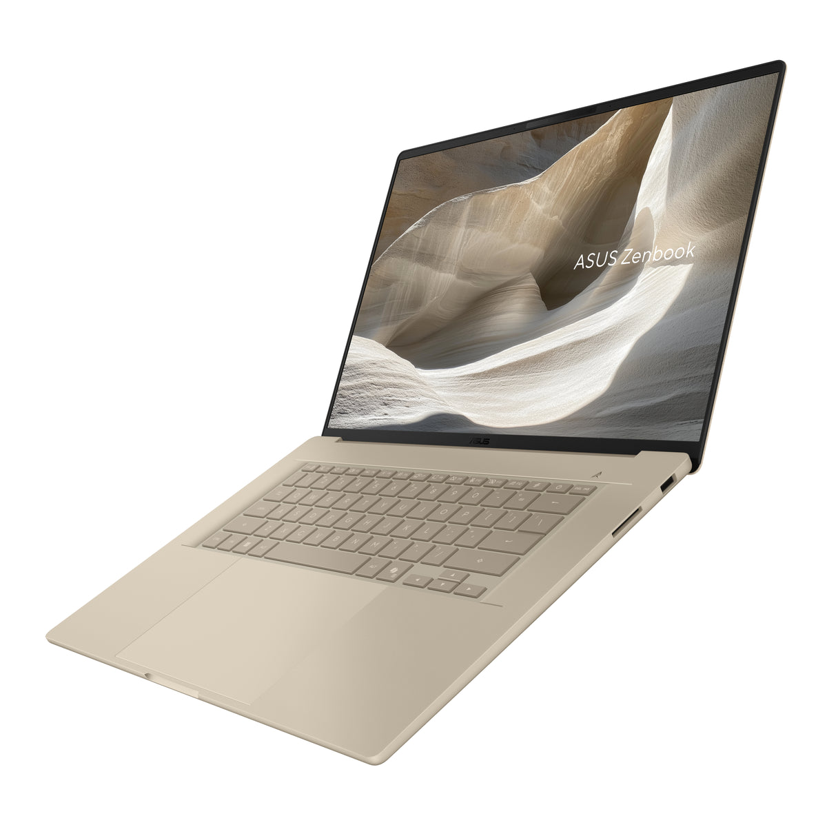 ASUS Zenbook A16 UX3607OA-SQ013W Snapdragon X2E-94-100 Laptop 40,6 cm (16") 3K 48 GB LPDDR5x-SDRAM 1 TB SSD Wi-Fi 7 (802.11be) Windows 11 Home Beige