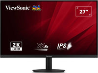 Viewsonic VA VA2708-2K-HD-2 Computerbildschirm 68,6 cm (27") 2560 x 1440 Pixel Quad HD LED Schwarz
