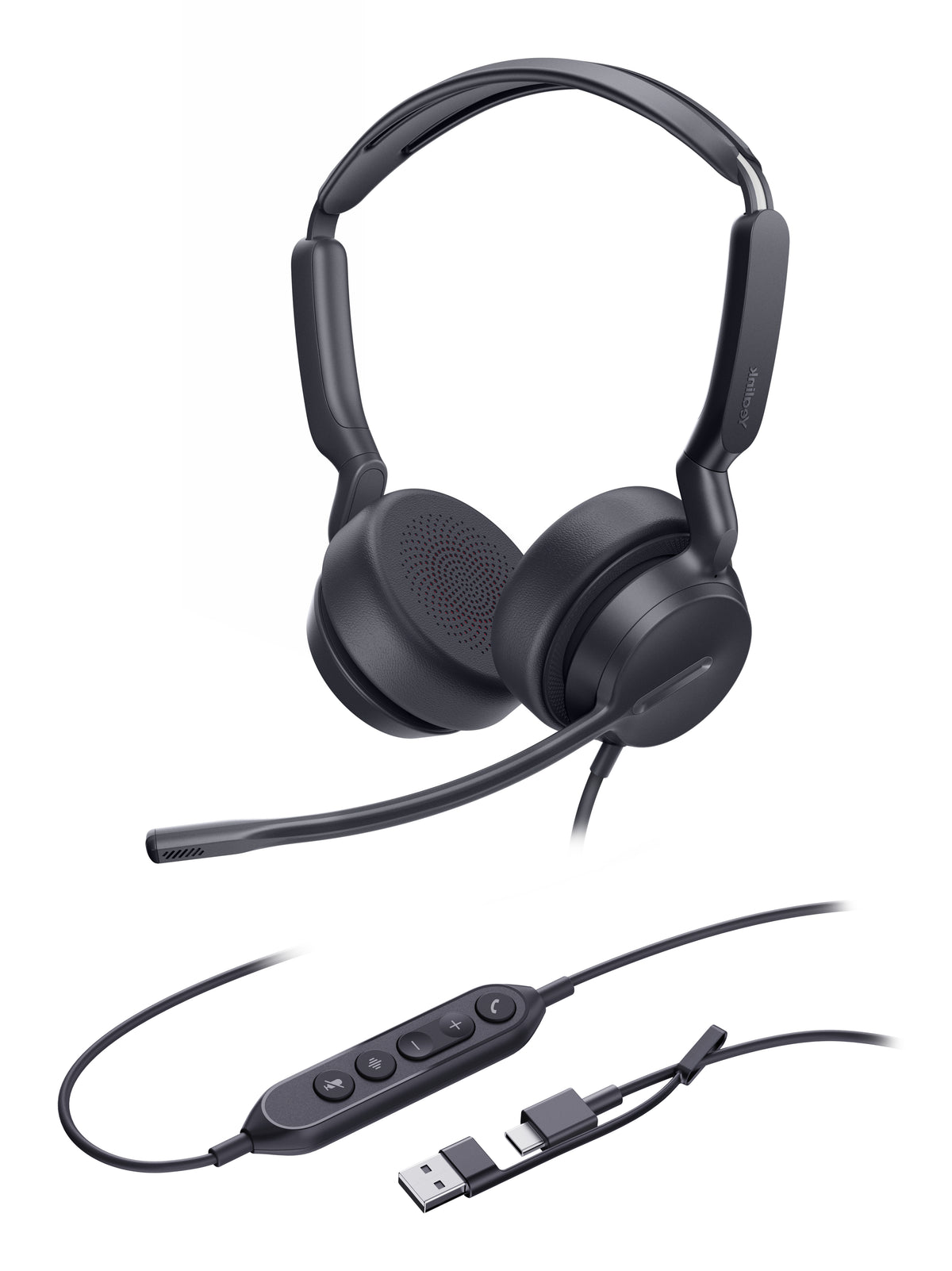 Yealink Dual-UC-Headset mit USB-C/A-Anschluss