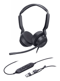 Yealink Dual-UC-Headset mit USB-C/A-Anschluss