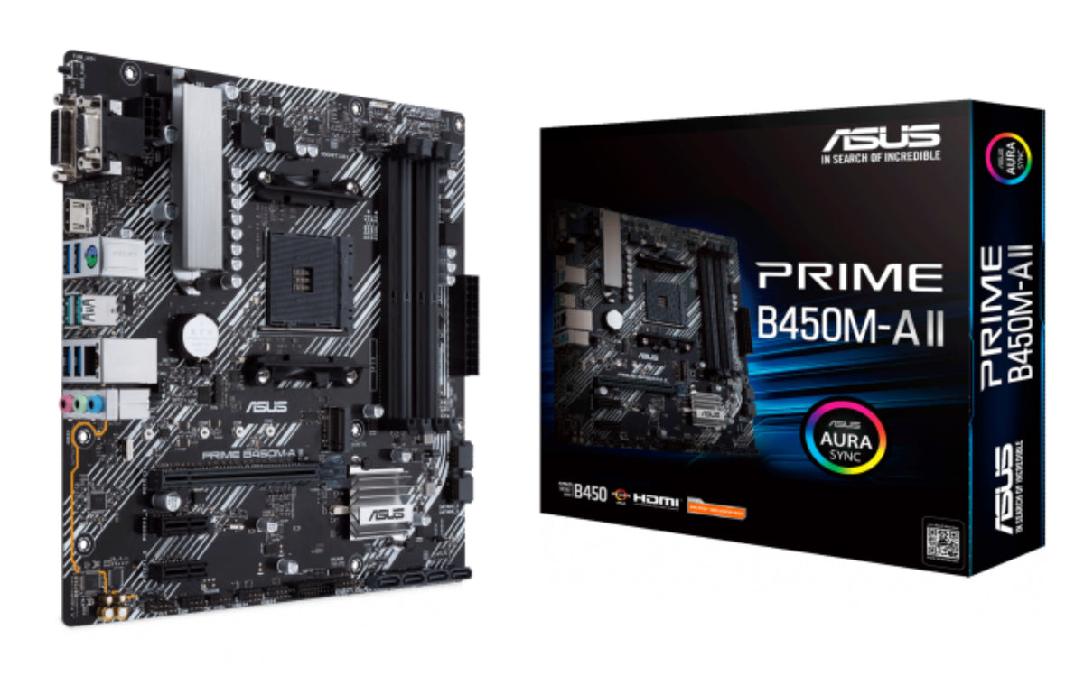 ASUS PRIME B450M-A II AMD B450 Sockel AM4 micro ATX