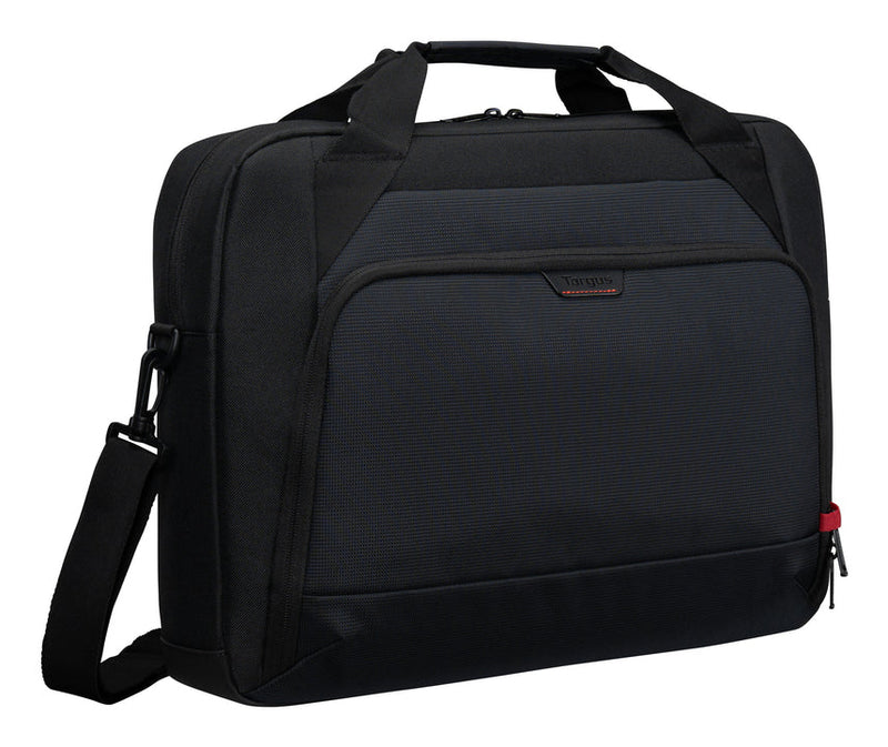 Targus EcoSmart 45,7 cm (18") Aktenkoffer Schwarz, Rot
