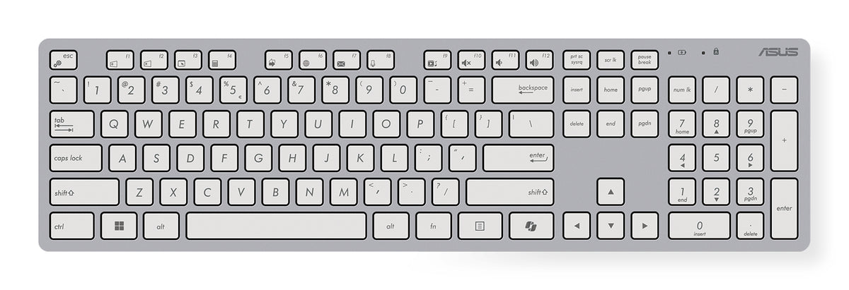 ASUS W5000 Tastatur Maus enthalten Universal RF Wireless Weiß