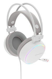 GENESIS NSG-2308 Kopfhörer & Headset Kabelgebunden Kopfband Gaming USB Typ-A Weiß