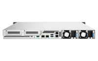 QNAP TS-h1090FU NAS Rack (1U) EPYC 7302P 64 GB DDR4 0 TB QuTS hero Schwarz, Grau