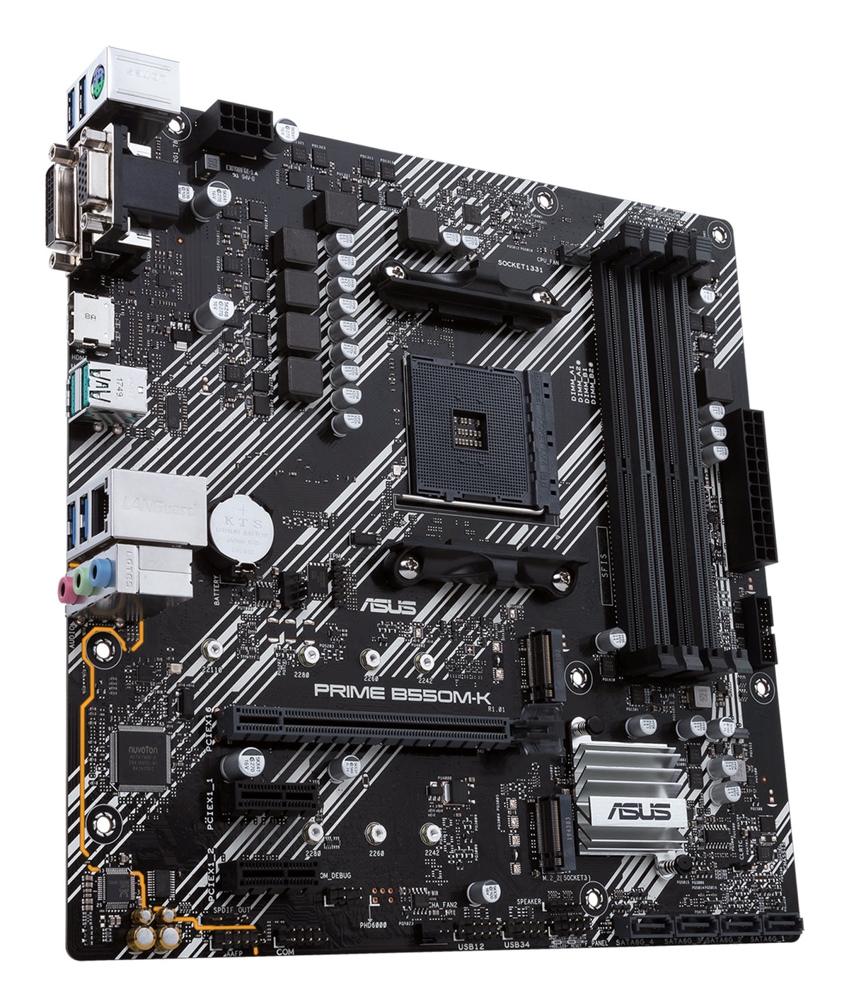 ASUS PRIME B550M-K AMD B550 Sockel AM4 micro ATX