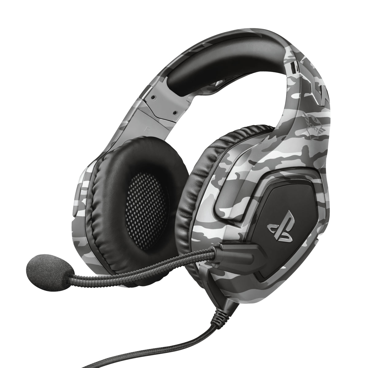 Trust GXT 488 Forze PS4 Kopfhörer Kabelgebunden Kopfband Gaming Schwarz, Grau