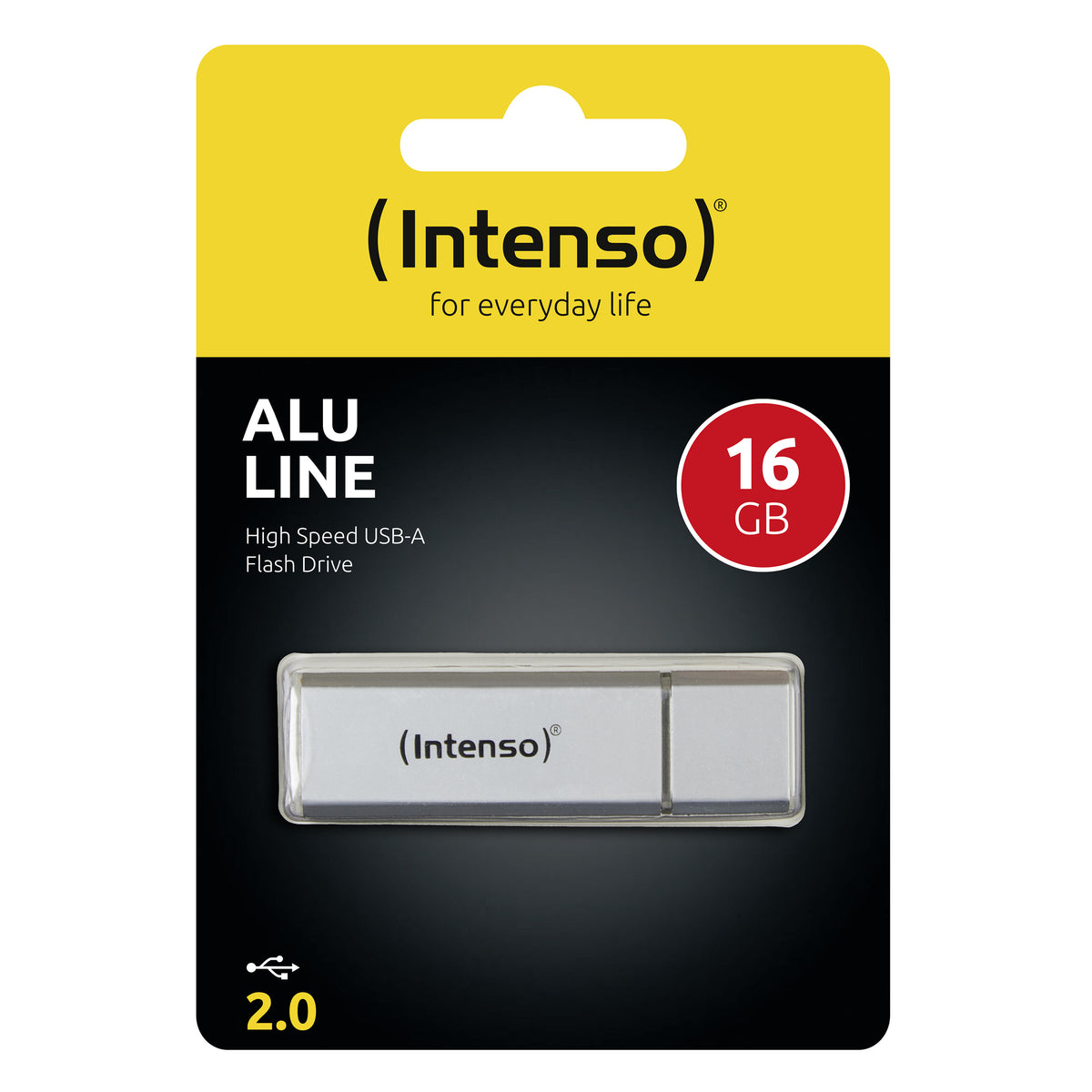 Intenso Alu Line USB-Stick 16 GB USB Typ-A 2.0 Silber