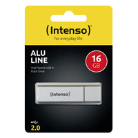 Intenso Alu Line USB-Stick 16 GB USB Typ-A 2.0 Silber
