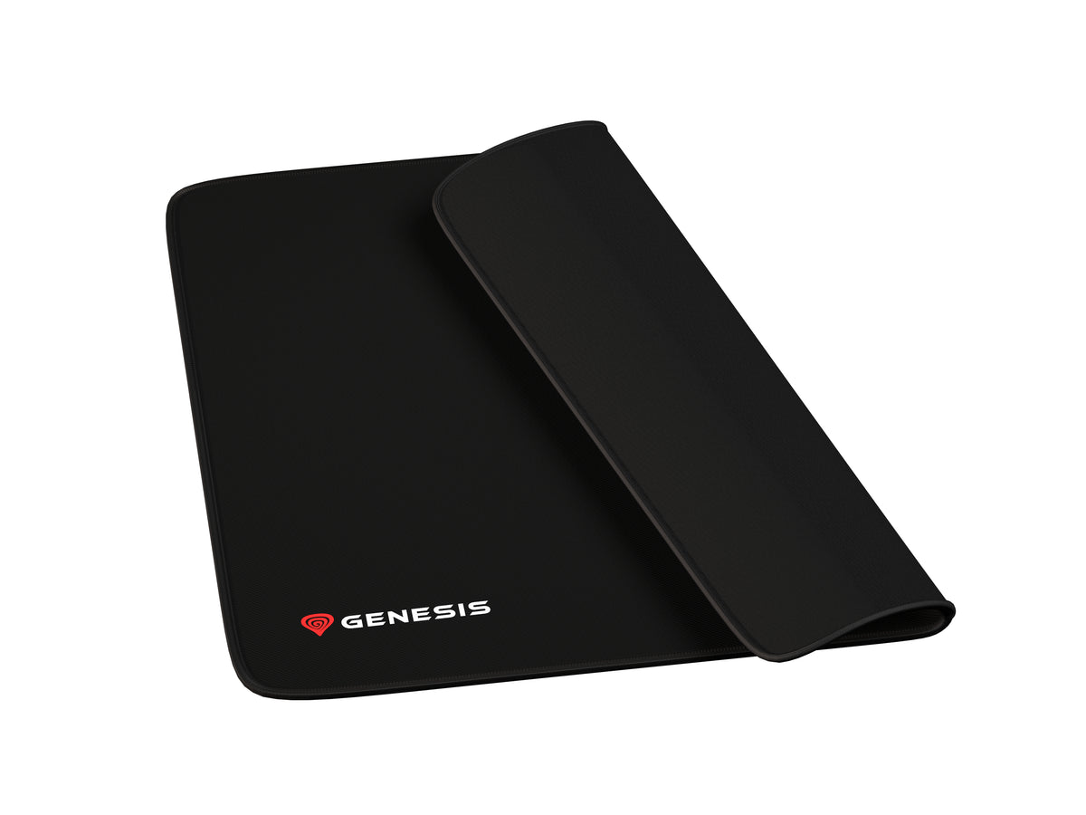 GENESIS Carbon 500 M Logo Gaming-Mauspad Schwarz