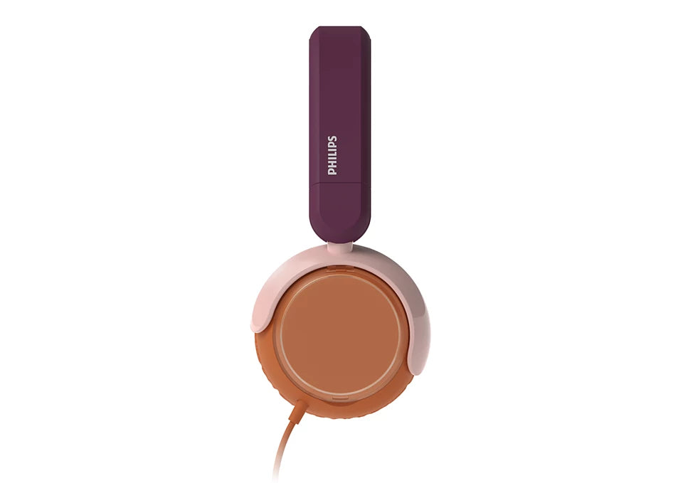 Philips 2000 series TAK2000MP/00 Kopfhörer & Headset Kabelgebunden Kopfband Anrufe/Musik USB Typ-C Orange, Violett, Rose