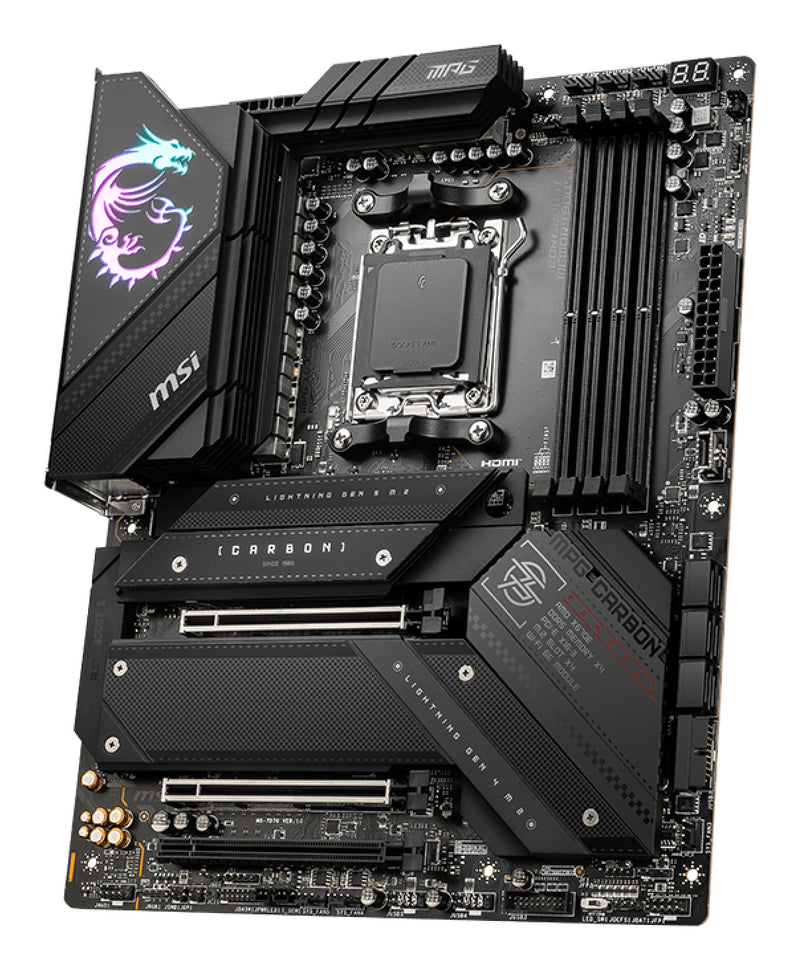 MSI MPG X670E CARBON WIFI Motherboard AMD X670 Sockel AM5 ATX